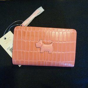 **NEW** Radley London Small Pink Scottie Wallet